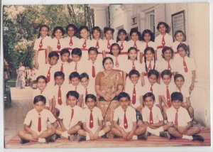 Paromita - Top row, 3rd from the left, Class II, Modern School.