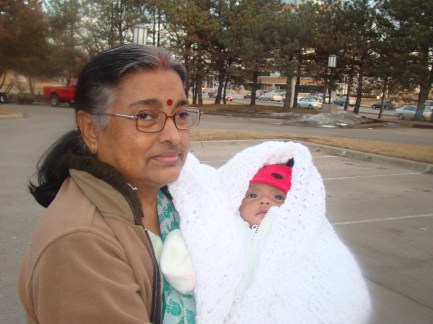 Ma and baby Mithi