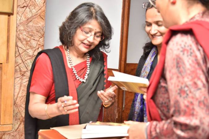 Signing Books IHC Launch